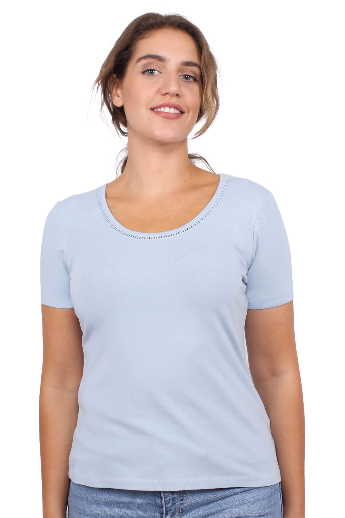 T-Shirt Devie - light blue