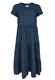 Kleid Moina solid - navy