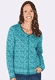 Strickjacke Hedie  - ocean