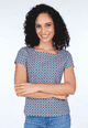 T-Shirt Tal rainbow - navy