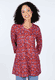 Tunika Kareena poppy - deep purple