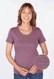 T-Shirt Sarina  - dusty orchid