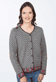 Strickjacke Hedie  - ebony