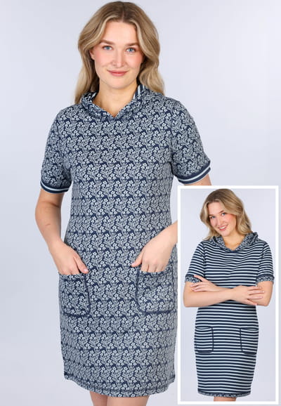 Wendekleid Tiraja  - navy