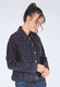 Cordjacke Nojelle - ebony