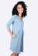 Kleid Jola solid - light blue