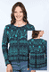 Strickjacke Kadir borders  - navy