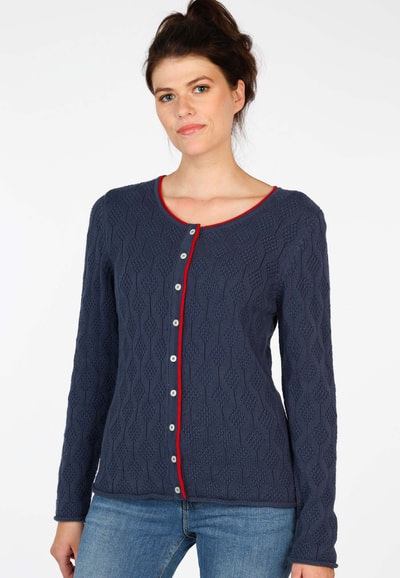 Strickjacke Riani - navy