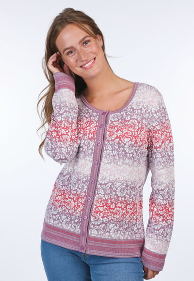 Strickjacke Renee - magnolie