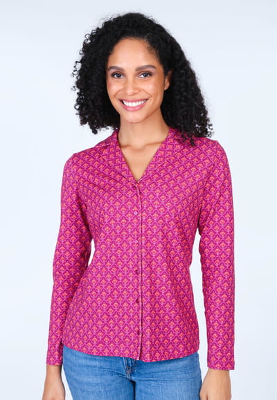 Bluse Celeste - raspberry