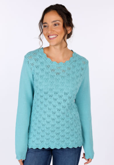 Strickpullover Loori  - wave