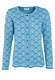 Strickjacke Renee flower rain  - ocean