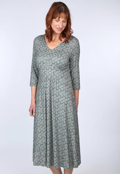 Kleid Sylvelin Dahlia  - bottle green