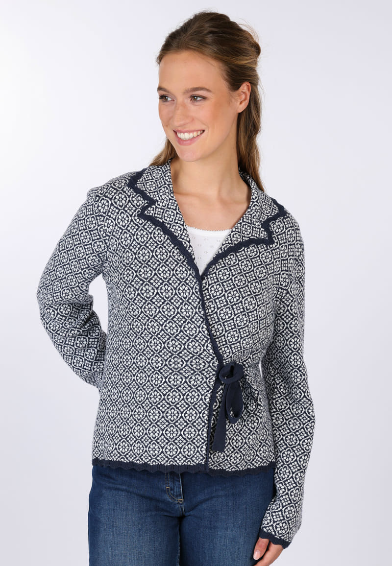 Strickjacke Trudy Nordic  - navy