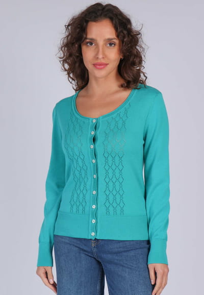 Strickjacke Manon - tropical