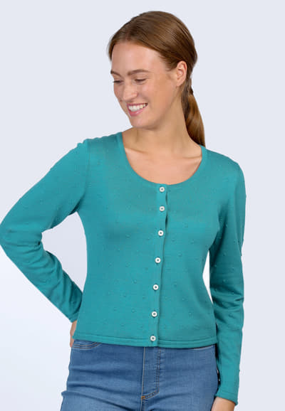 Strickjacke Lilo Dot - mermaid