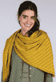 Dreieckstuch Lisa - dark yellow