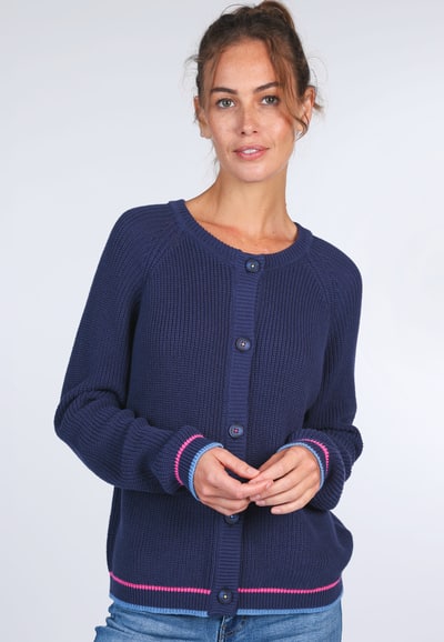 Strickjacke Nieka  - navy