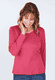 Langarmshirt Sandrali  - rubin