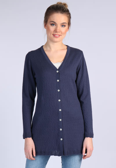 Strickjacke Angela - navy
