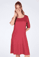 Kleid Eilinachen ethno - red