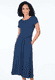 Kleid Malind solid - navy