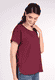 T-Shirt Betzi  - dark grape