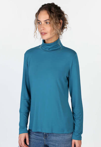 Rollkragenshirt Adaa - lake