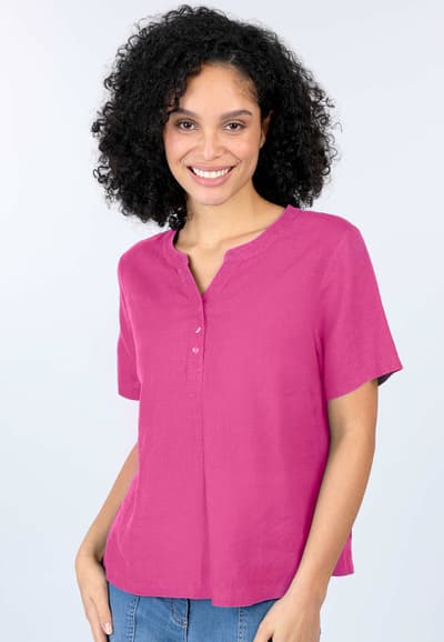 Bluse Birgitine - raspberry