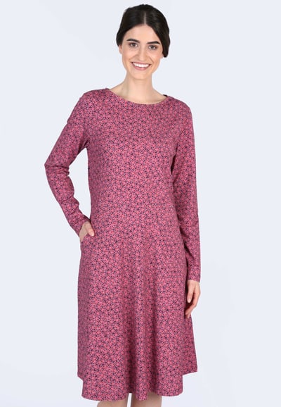 Kleid Yvettina  - plum