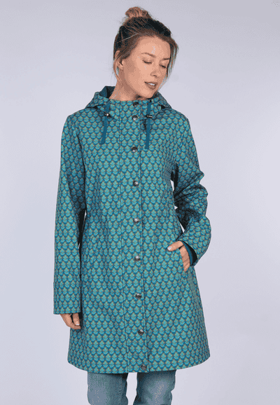 Regenjacke Iken - deep ocean