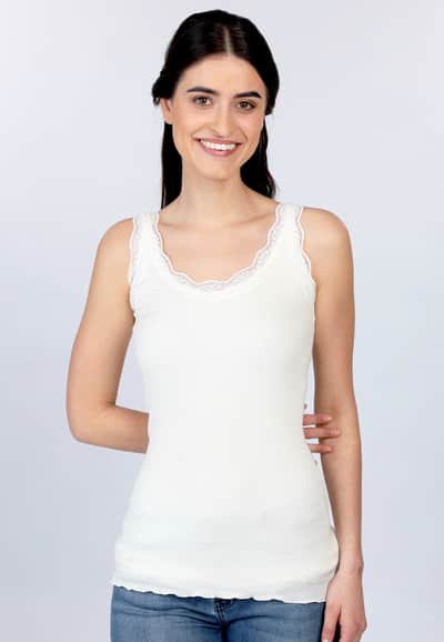 Top New Moni  - ivory