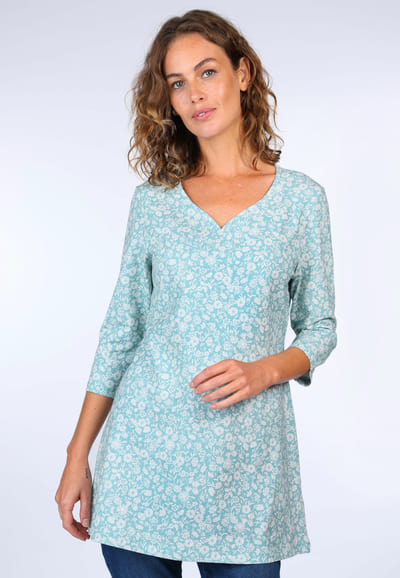 Tunika Lianchen - turquoise