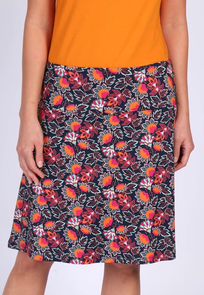 Rock Denise oriental flower - navy