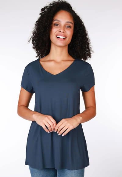 T-Shirt Naya - navy