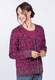 Strickjacke Christanje  - deep purple