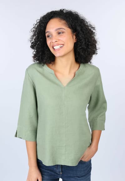Bluse Emine - salbei