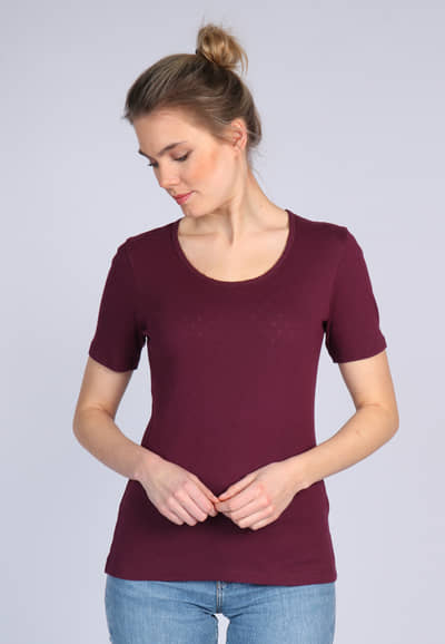 T-Shirt Maren - plum