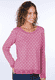 Strickpullover Josefine - raspberry