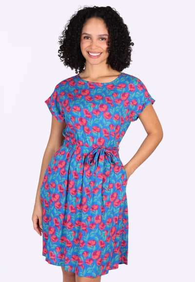 Kleid Lanaja rosy  - nautical