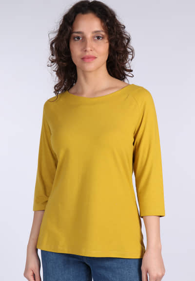 Shirt Zoa - dark yellow