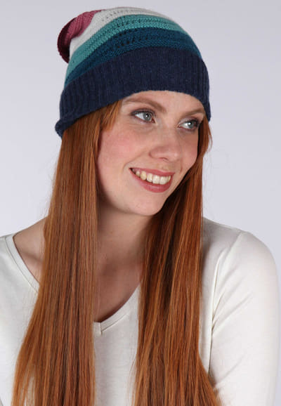 Strickmütze Hella - navy