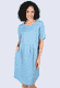 Kleid Rabea - swedish blue
