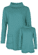 Wendetunika Lillina Bow  - bottle green
