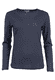 Langarmshirt Malin  - navy