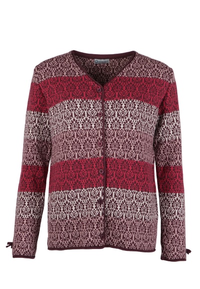 Strickjacke Christa Odense - plum