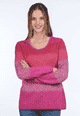 Strickpullover Josefine - raspberry