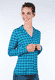 Bluse Celeste stripe - sapphire