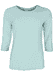 3/4 Arm-Shirt Mabel  - turquoise