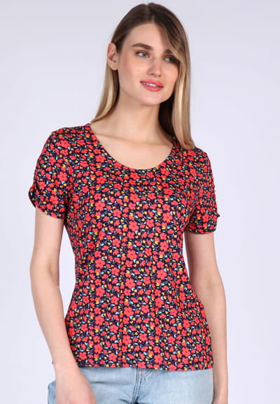 T-Shirt Elies sweet jasmine - peach